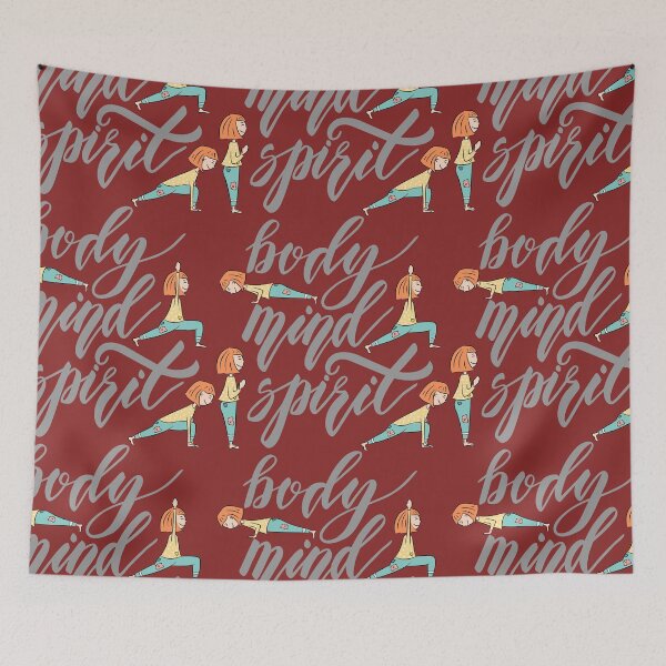 Item preview, woman shirt yoga relaxing : Body, mind, spirit,  designed and sold by MichaelGrace.
