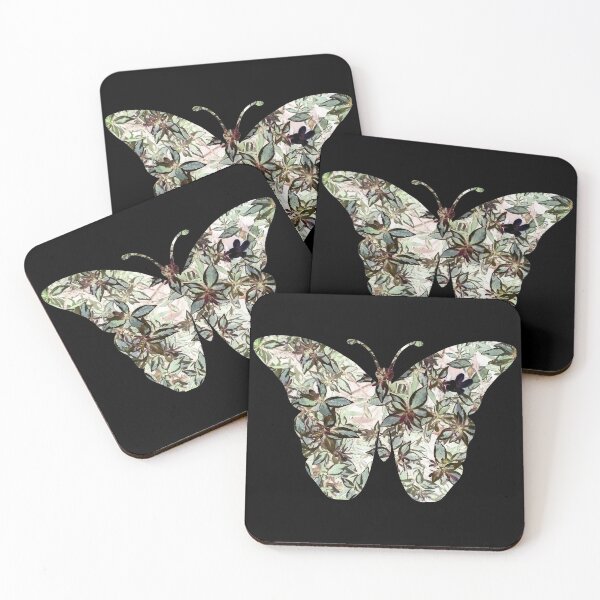 Item preview, Green and black leaves designed and sold by ChibiKolossus.