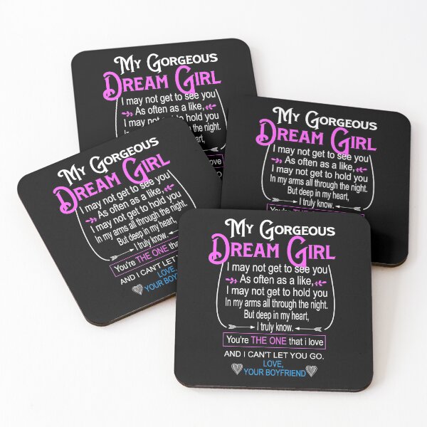 Item preview, To Gorgeous Dream Girl : Valentines Day Gifts for Girlfriend Sweetheart Wifey Wife Lover Girl Honey Couples Gifts for Girlfriend From Boyfriend designed and sold by NiceTee21.