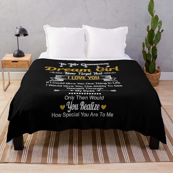 Item preview, To Gorgeous Dream Girl : Valentines Day Gifts for Girlfriend Sweetheart Wifey Wife Lover Girl Honey Couples Gifts for Girlfriend From Boyfriend designed and sold by NiceTee21.