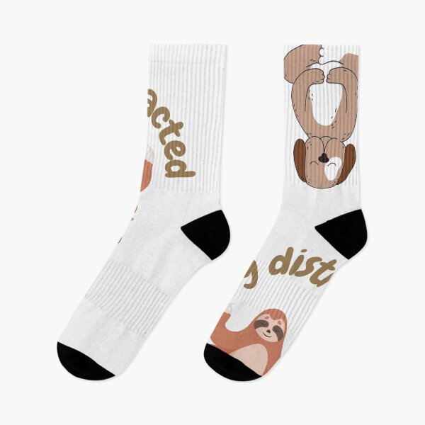 Item preview, Easily Distracted by Sloths and Dogs designed and sold by JCall69.