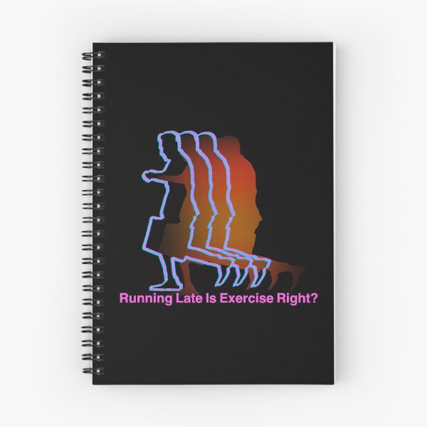 Item preview, Running late is Exercise right?  designed and sold by CyrilsDesigns.