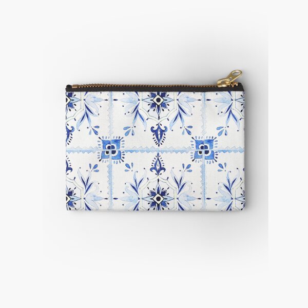 Item preview, Vintage Blue White Tile designed and sold by mirtoth.