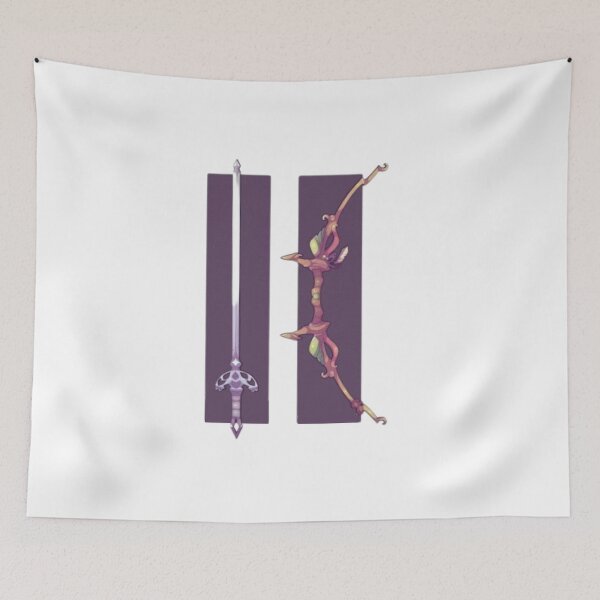 Item preview, Fantasy sword and bow logo designed and sold by AnthonyVdV.