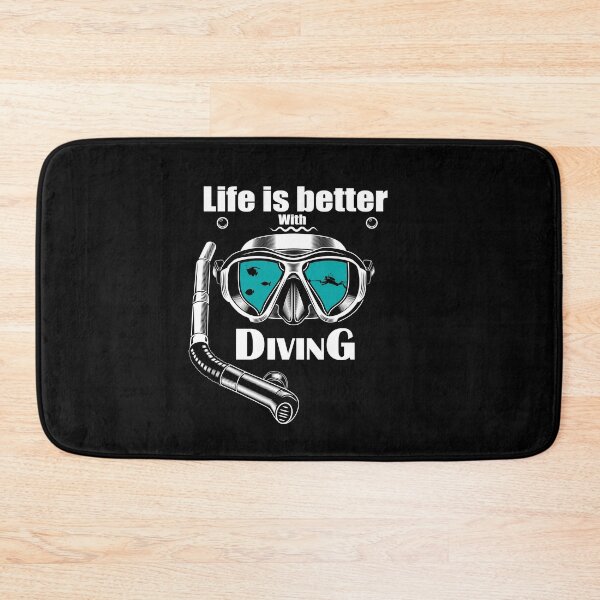 Item preview, Life is better with Diving Funny illustration Gift designed and sold by KO-Design.