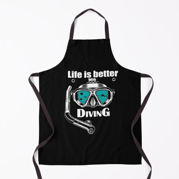 Item preview, Life is better with Diving Funny illustration Gift designed and sold by KO-Design.
