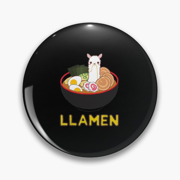 Item preview, Llamen Llama Ramen Noodle Japanese Anime Kawaii Gift designed and sold by MotorLykan9k.