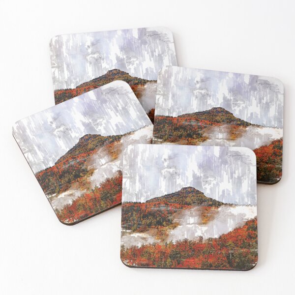 Item preview, Foggy Mountain & Forest In Austria. For Foggy Forests & Mountain Lovers. designed and sold by ColortrixArt.
