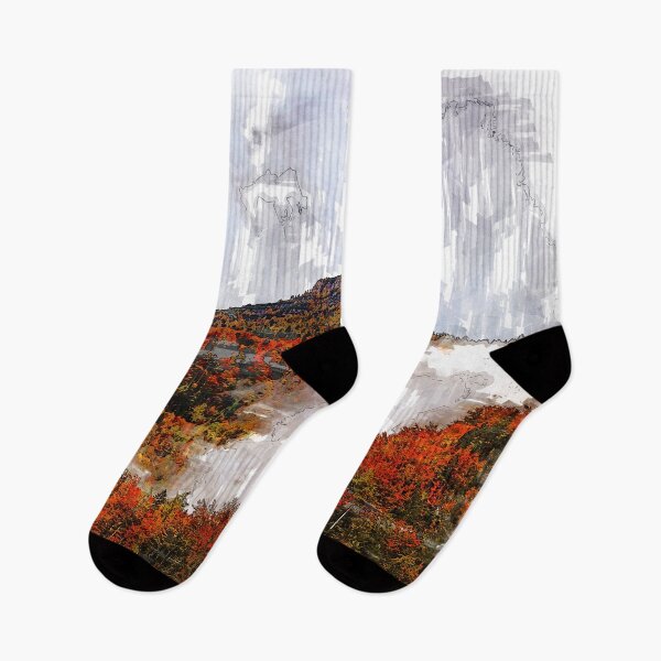 Item preview, Foggy Mountain & Forest In Austria. For Foggy Forests & Mountain Lovers. designed and sold by ColortrixArt.