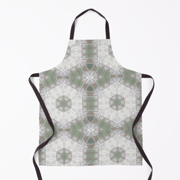 Item preview, Green Peace Soft White Tiled Surface Pattern Artist Jenny Meehan designed and sold by Jenny Meehan Art Prints and Patterns .