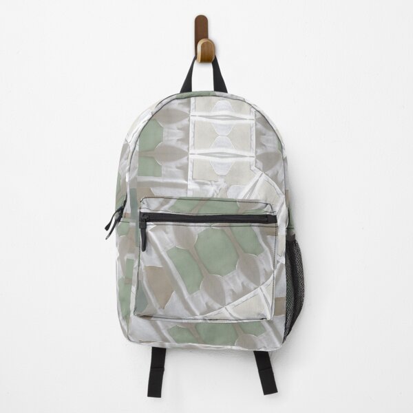Item preview, Green Peace Soft White Tiled Surface Pattern Artist Jenny Meehan designed and sold by Jenny Meehan Art Prints and Patterns .