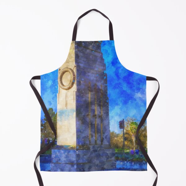 Item preview, The Cenotaph at View Point Bendigo Watercolor designed and sold by Steven Jodoin.