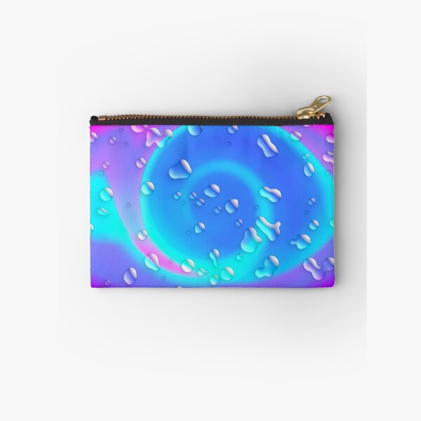 Item preview, Water drops on swirling colors, abstract designed and sold by Brad Chambers.