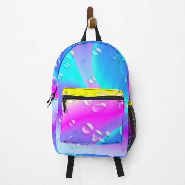 Item preview, Water drops on swirling colors, abstract designed and sold by Brad Chambers.