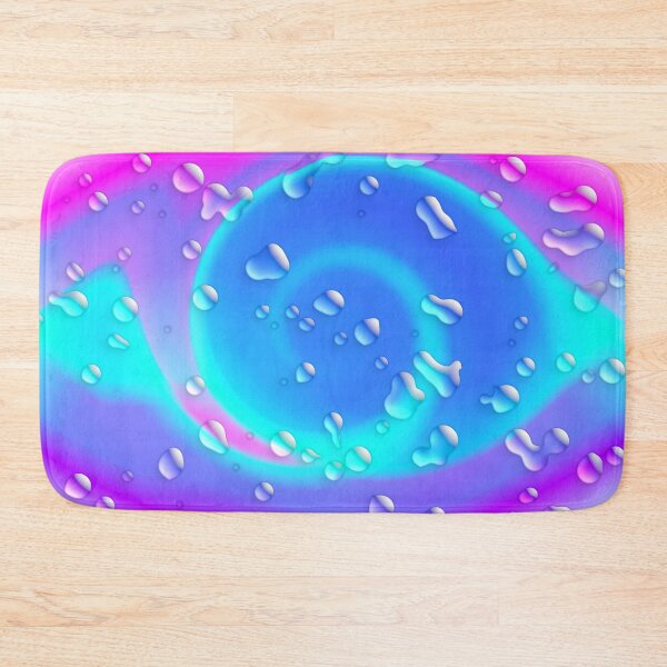 Item preview, Water drops on swirling colors, abstract designed and sold by Brad Chambers.