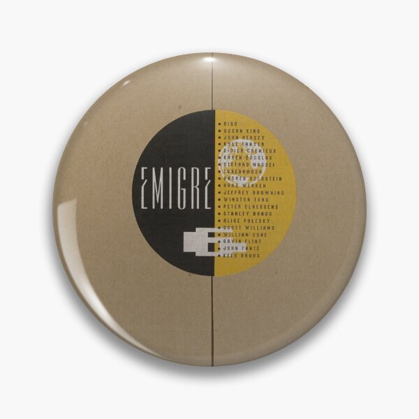 Item preview, Emigre Magazine #6 – Vintage Graphic Design Cover Print designed and sold by CenturyArt.