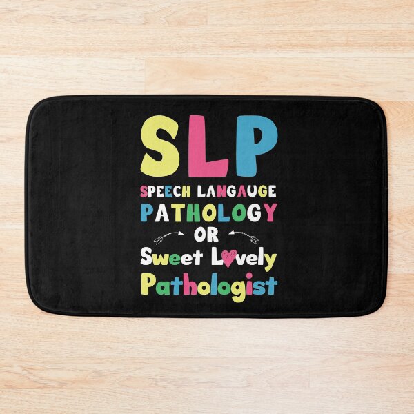Item preview, SLP Speech language pathology or sweet lovely pathologist / speech therapist gift idea / slp present  / speak  gift  designed and sold by anodyle.