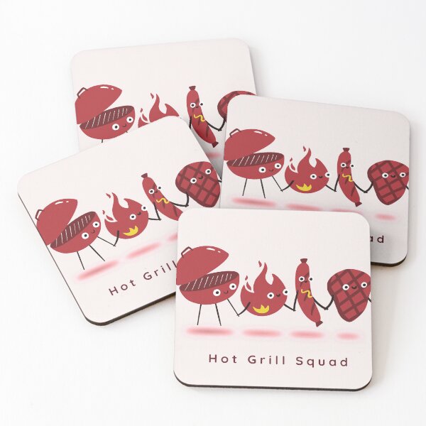 Item preview, Hot Grill Squad designed and sold by agrimony.