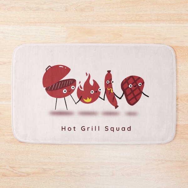 Item preview, Hot Grill Squad designed and sold by agrimony.