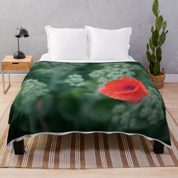 Item preview, Poppy flower in a dreamy garden designed and sold by ccullen222.