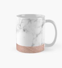 Rose Gold Marble Classic Mug
