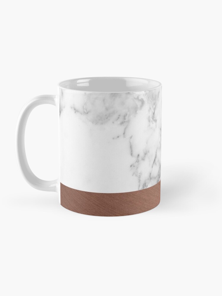 Alternate view of Rose Gold Marble Mug