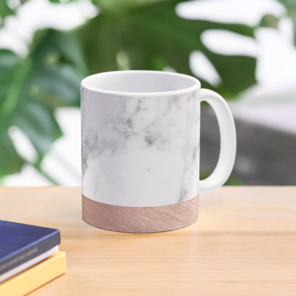 Rose Gold Marble Mug
