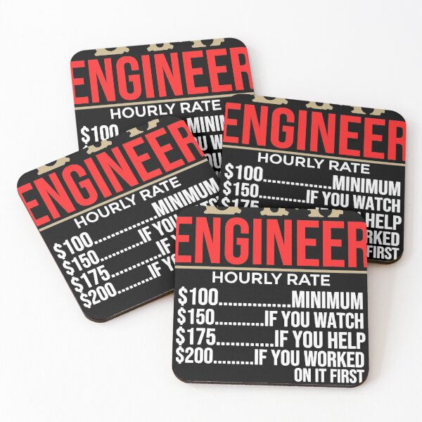 Item preview, engineer hourly rate  designed and sold by mlemmlem22.