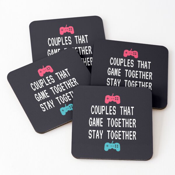 Item preview, Couples That Game Together, Stay Together - Fun Gaming Couple designed and sold by madtoyman.