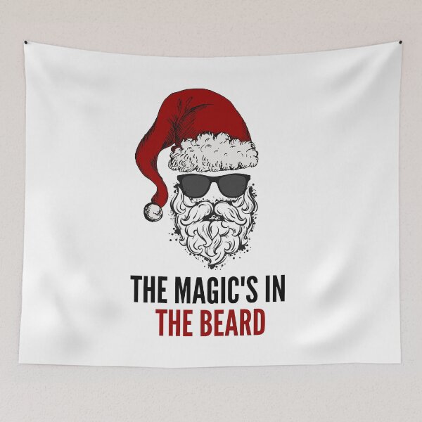 Item preview, The Magic's In The Beard (Santa Claus) 2 designed and sold by BravenWild.