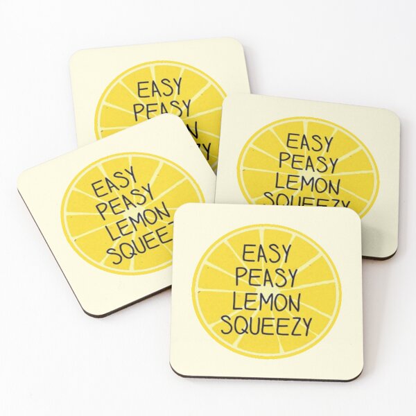 Item preview, Easy Peasy Lemon Sqeezy Motivational Reminder designed and sold by junebug042.