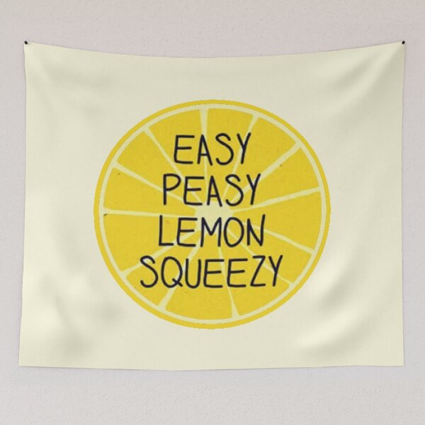 Item preview, Easy Peasy Lemon Sqeezy Motivational Reminder designed and sold by junebug042.