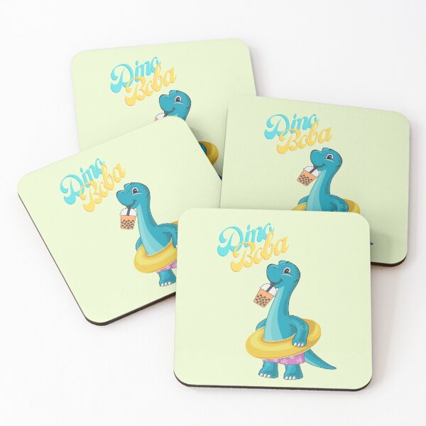 Item preview, CUTE DINO BOBA DRINK designed and sold by OMdesign10.