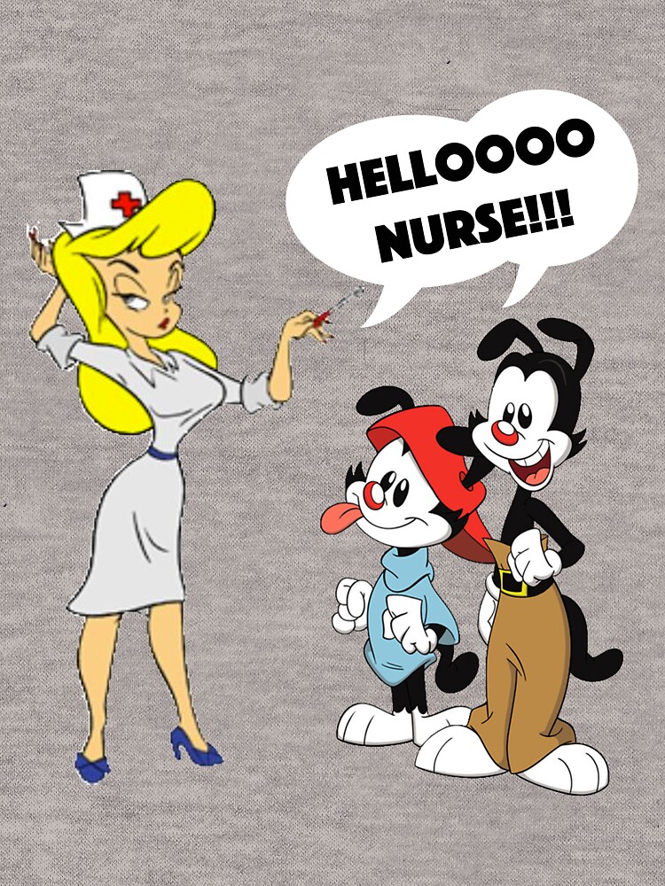 Helloooo Nurse Lightweight Hoodie For Sale By Thecartoonguy95