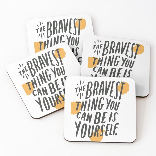 Item preview, The bravest thing you can be is yourself . designed and sold by BESTSAYINGS.