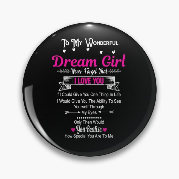 Item preview, To My Wonderful Dream Girl : Valentines Day Gifts for Girlfriend Sweetheart Wifey Wife Lover Girl Honey Couples Gifts for Girlfriend From Boyfriend designed and sold by NiceTee21.