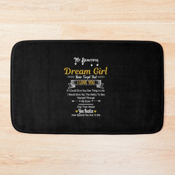Item preview, My Beautiful  Dream Girl : Valentines Day Gifts for Girlfriend Sweetheart Wifey Wife Lover Girl Honey Couples Gifts for Girlfriend From Boyfriend designed and sold by NiceTee21.