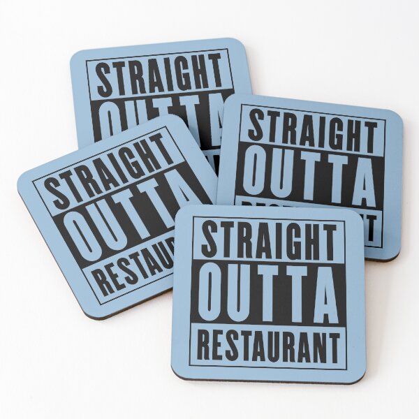 Item preview, Straight Outta The Restaurant designed and sold by penpixelart.