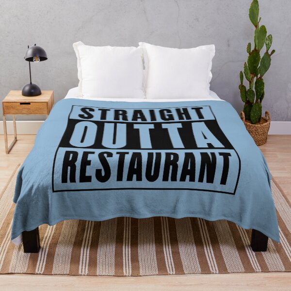 Item preview, Straight Outta The Restaurant designed and sold by penpixelart.