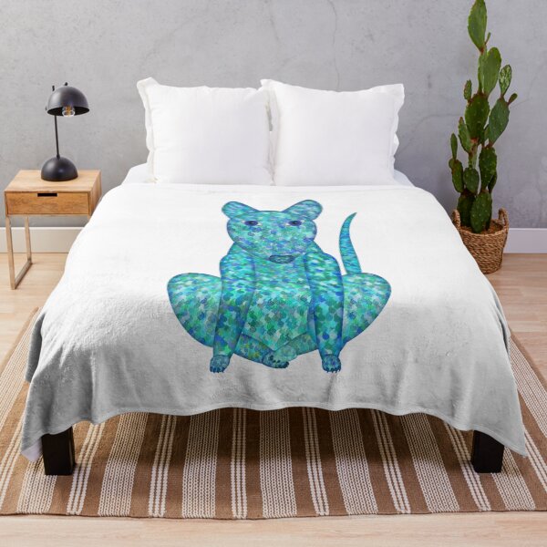 Item preview, Bull terrier in blue designed and sold by Pioooh.