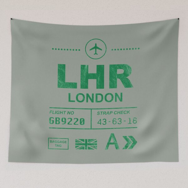 Item preview, London Heathrow airport tag - London designed and sold by PaulSDesign.
