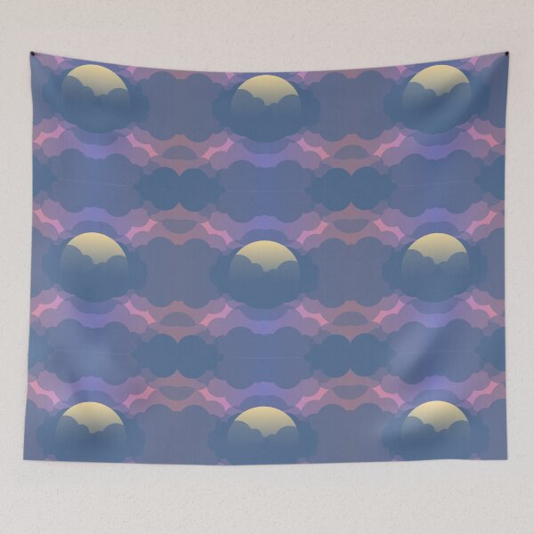 Item preview, Sun Setting Into The Clouds designed and sold by Colorful Misfits.