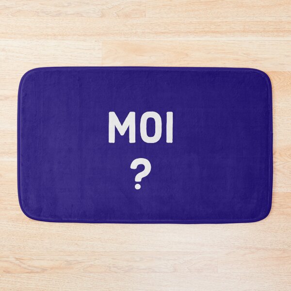Item preview, Moi? - White text designed and sold by FunkiFunki.