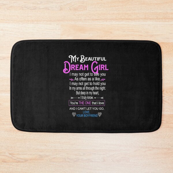 Item preview, My Beautiful  Dream Girl : Valentines Day Gifts for Girlfriend Sweetheart Wifey Wife Lover Girl Honey Couples Gifts for Girlfriend From Boyfriend designed and sold by NiceTee21.
