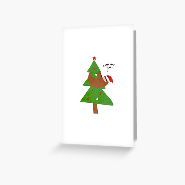 Belated Seasons Greetings Greeting Card