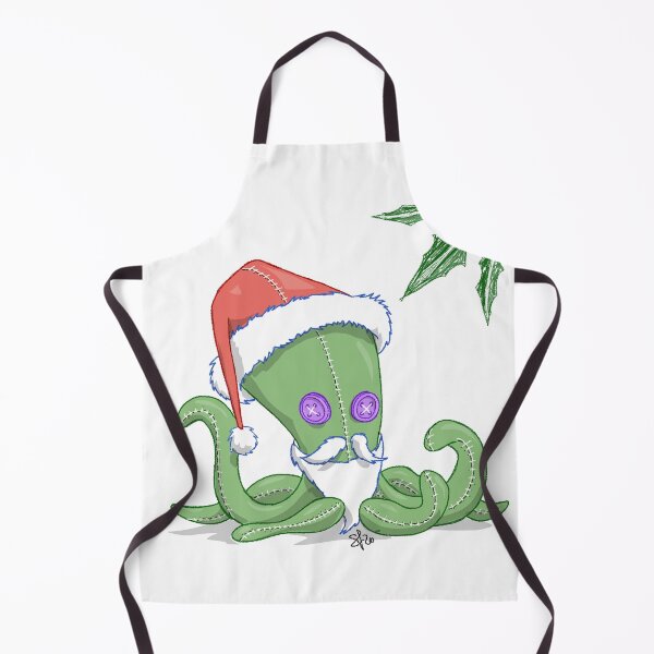 Item preview, Santa octopus toy christmas card design version two designed and sold by Pittstop.