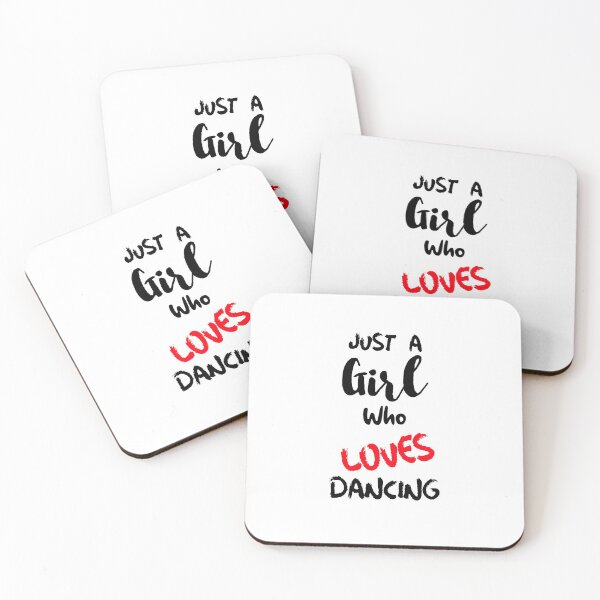 Item preview, Just A Girl Who Loves Dancing designed and sold by DiscGolfTees.