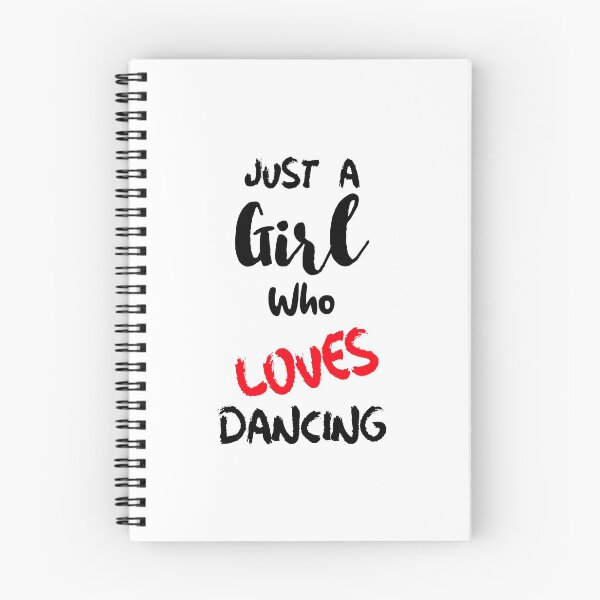 Item preview, Just A Girl Who Loves Dancing designed and sold by DiscGolfTees.