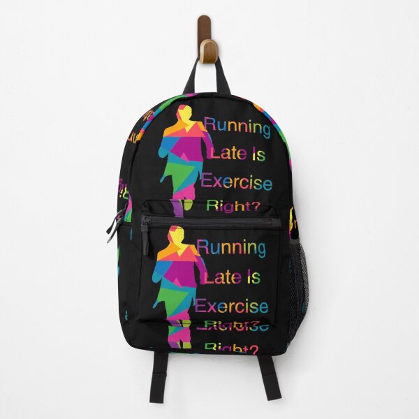 Item preview, Running late is Exercise right?  designed and sold by CyrilsDesigns.