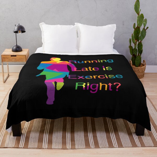 Item preview, Running late is Exercise right?  designed and sold by CyrilsDesigns.